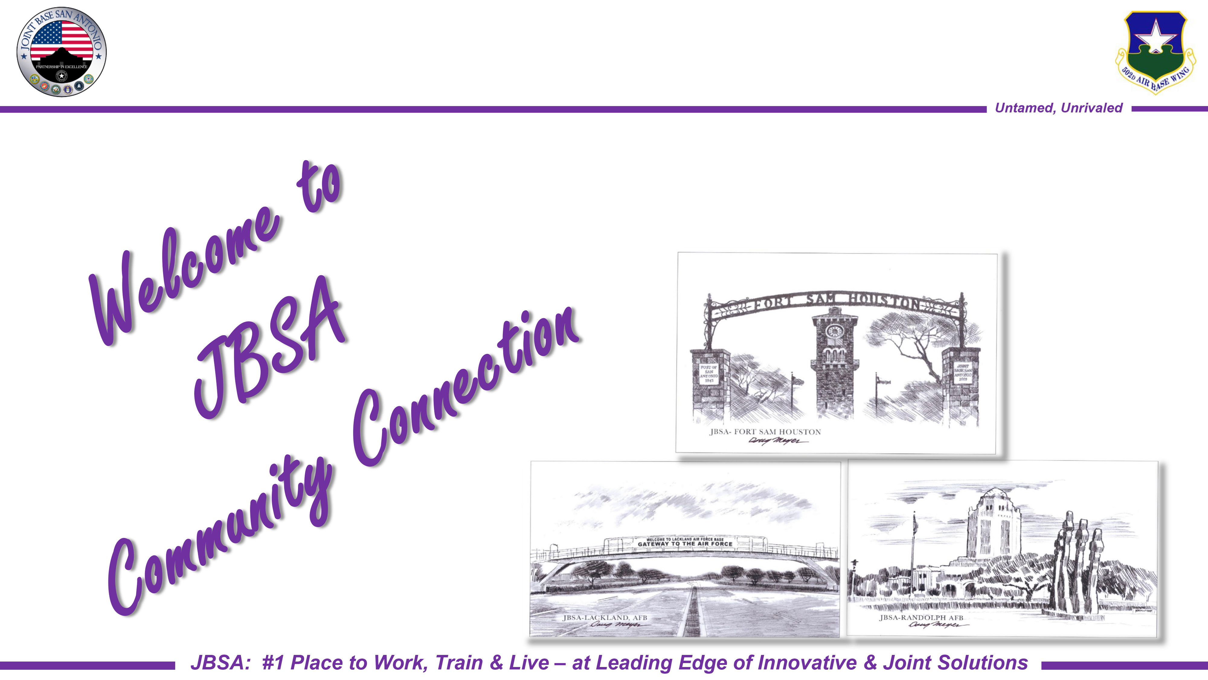 Welcome to JBSA Community Connection